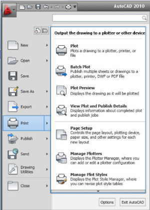 ���� ���������� AutoCAD 2010