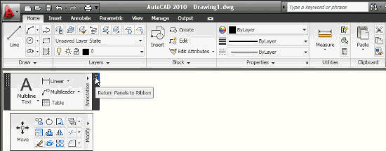 ����� �  AutoCAD 2010